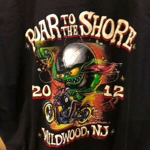 Roar To The Shore 2012 Wildwood, NJ T-shirt